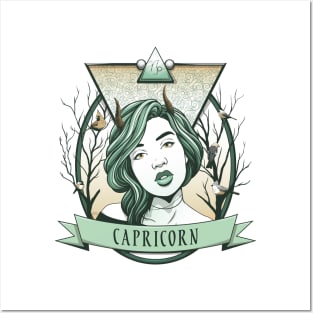 Capricorn Posters and Art